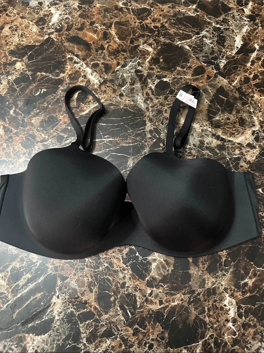 Victoria's Secret Black T-Shirt Bra - Smooth Molded Cups